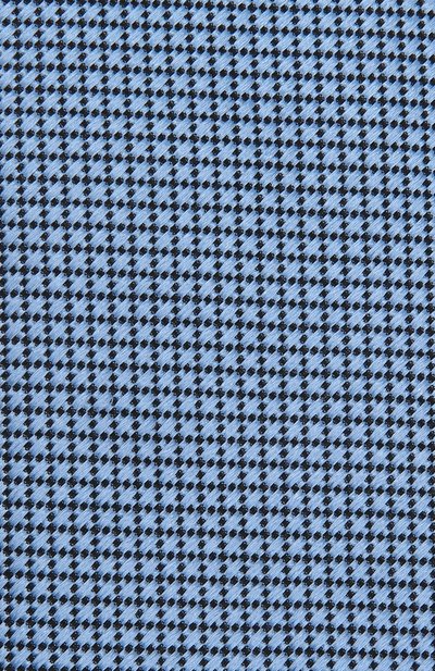 Шелковый галстук ZEGNA голубого цвета по цене 19650 руб., арт. Z2D30T/1UM, фото 4 Шелковый галстук ZEGNA, арт. Z2D30T/1UM, фото 4