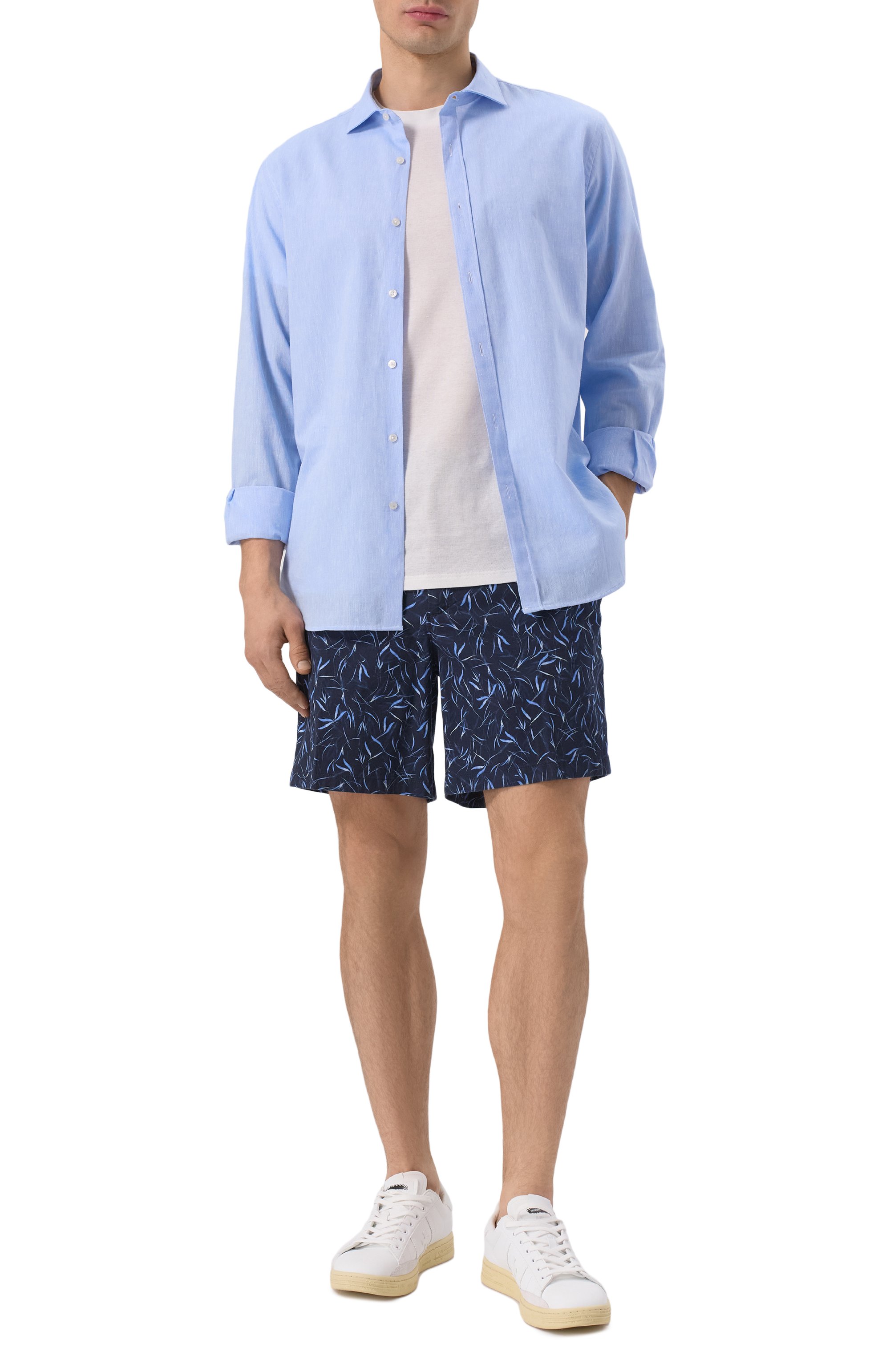 Хлопковые шорты BOSS, арт. 50538839, фото 2