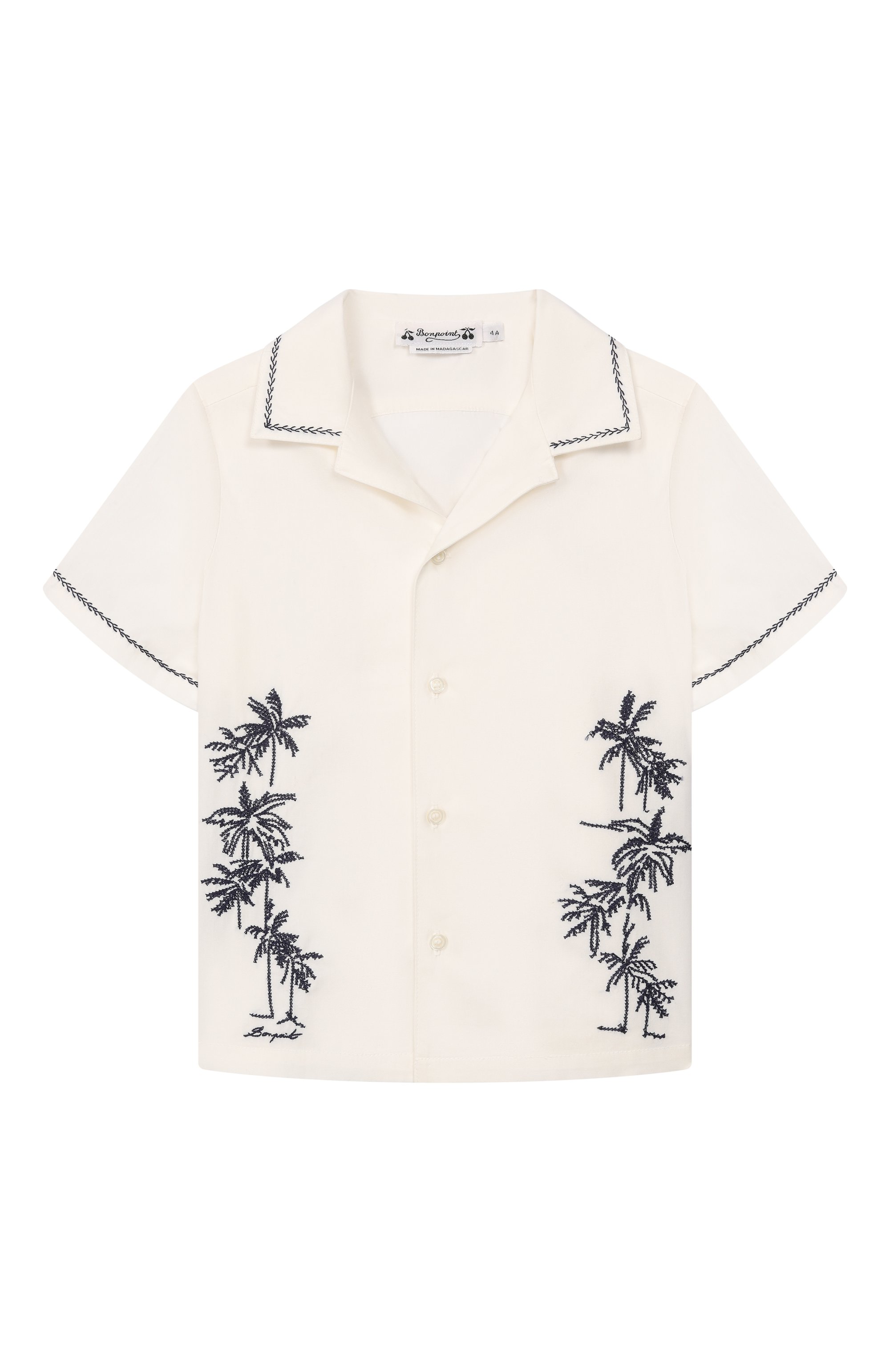 Хлопковая рубашка BONPOINT, арт. S06BSHW00009/4A-8A, фото 1