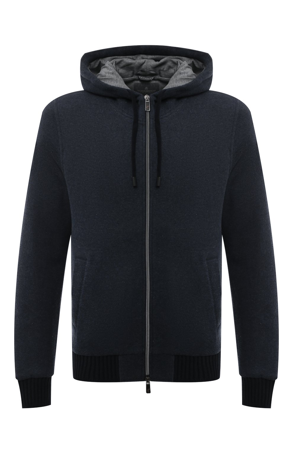 Толстовка из хлопка и кашемира CAPOBIANCO, арт. 17M404.FW00., фото 1