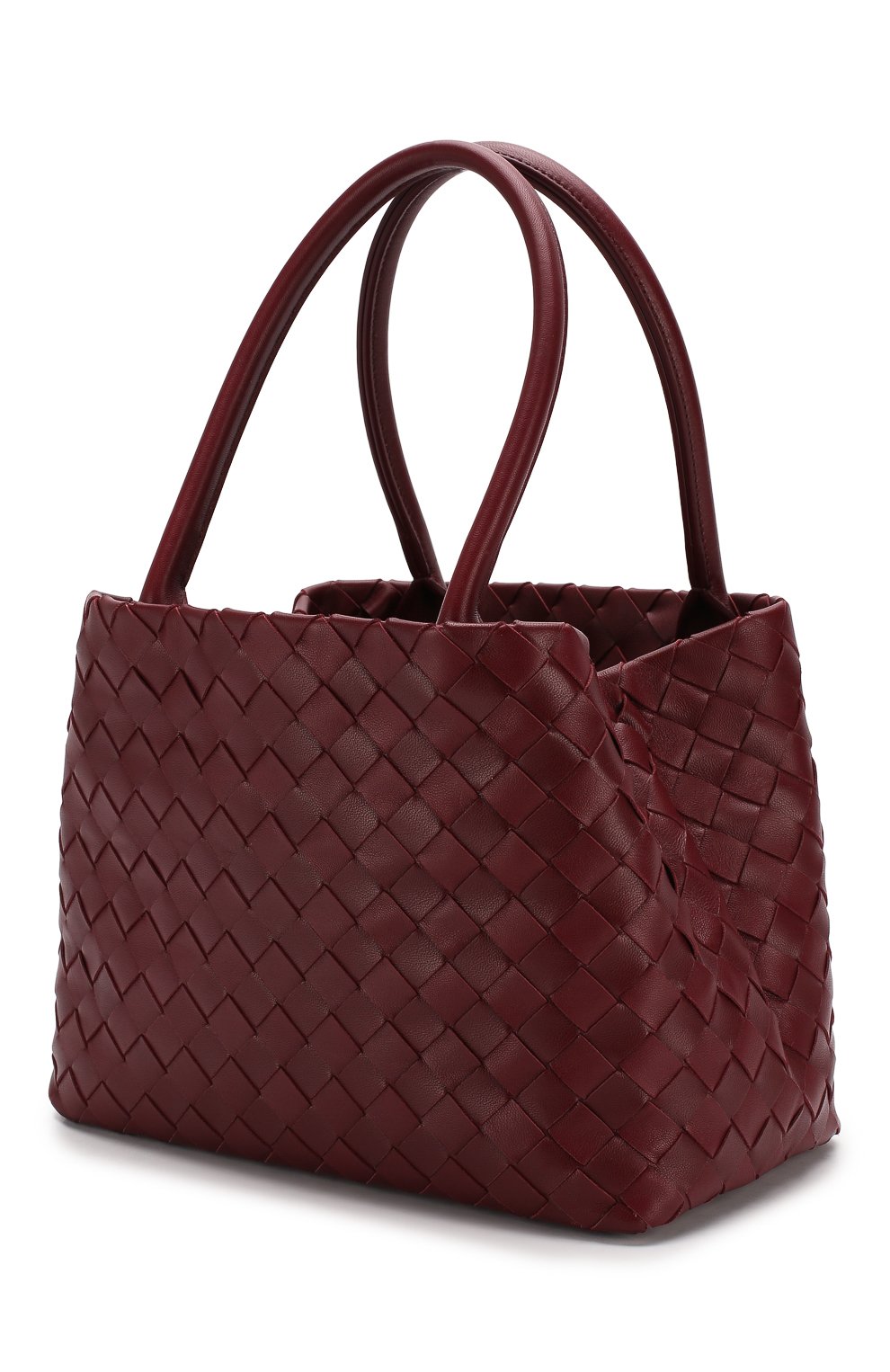 Сумка-тоут BOTTEGA VENETA бордового цвета по цене 211500 руб., арт. 600887/VCPP1, фото 6 Сумка-тоут BOTTEGA VENETA, арт. 600887/VCPP1, фото 6