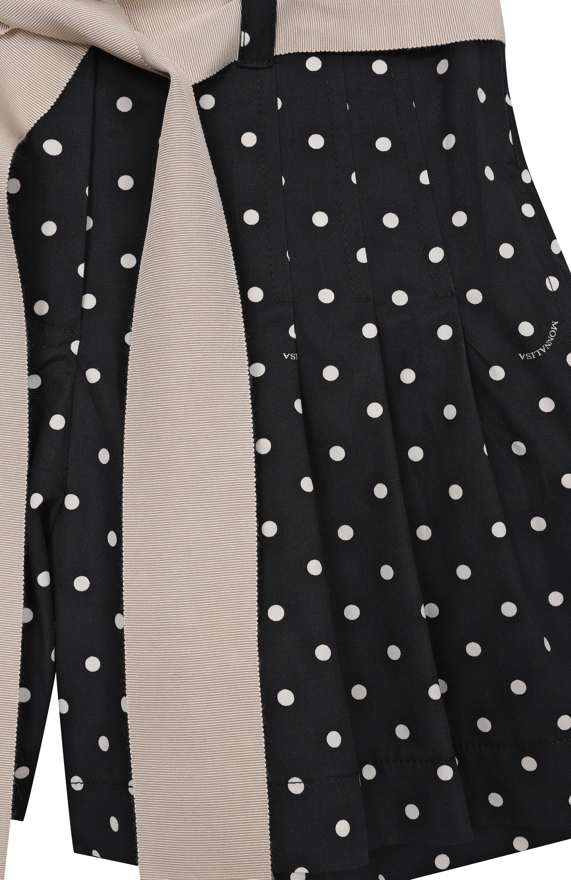 Хлопковые шорты MONNALISA, арт. 11G413, фото 3