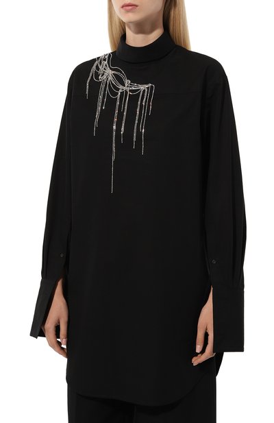 Хлопковая блузка DRIES VAN NOTEN, арт. 242-010746-9293, фото 3