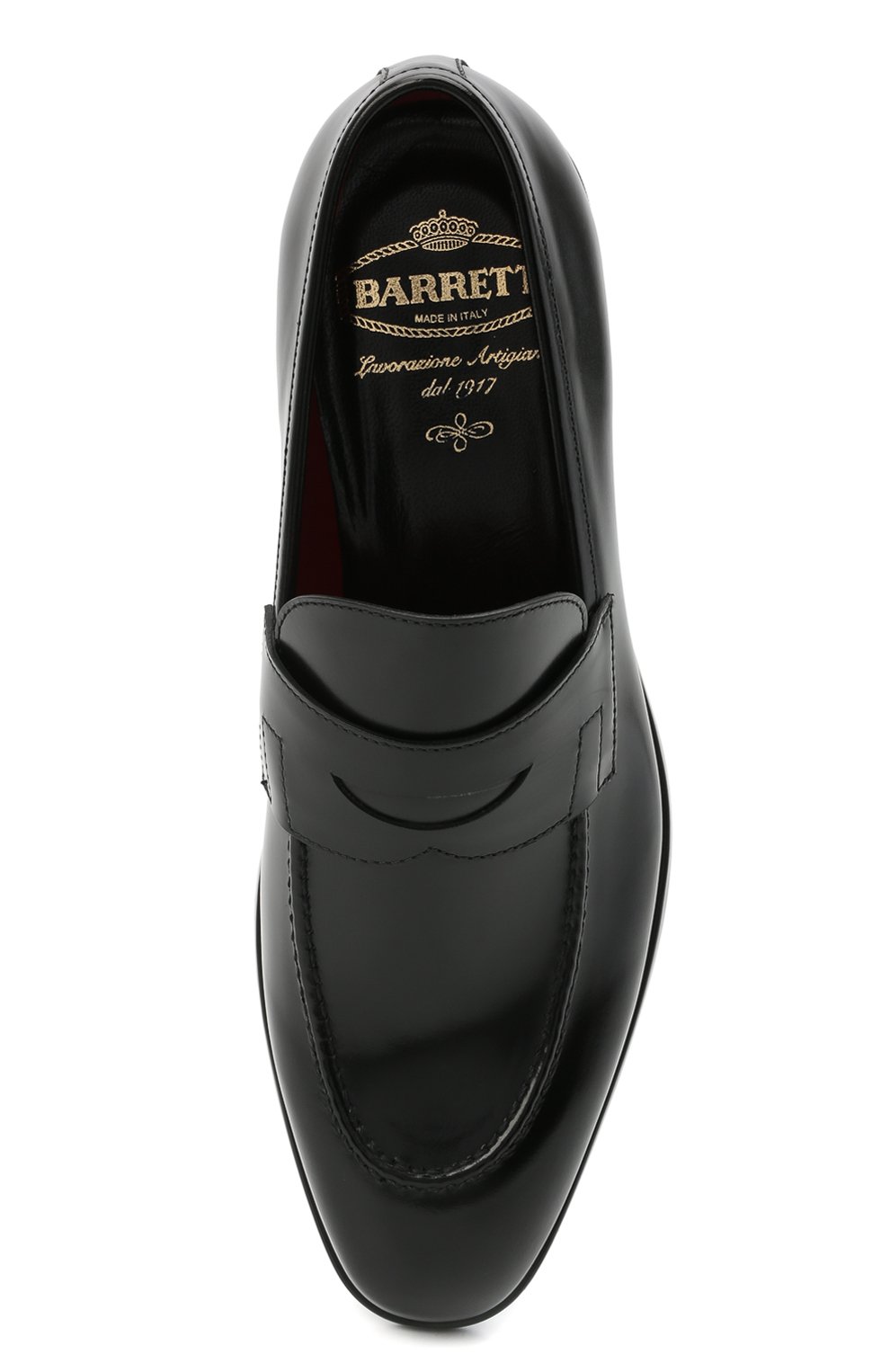Кожаные пенни-лоферы BARRETT, арт. 201U064.2/VITELL0 K, фото 4