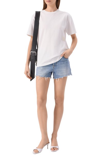 Женские джинсовый шорты ALEXANDER WANG, арт. 4DC2264164