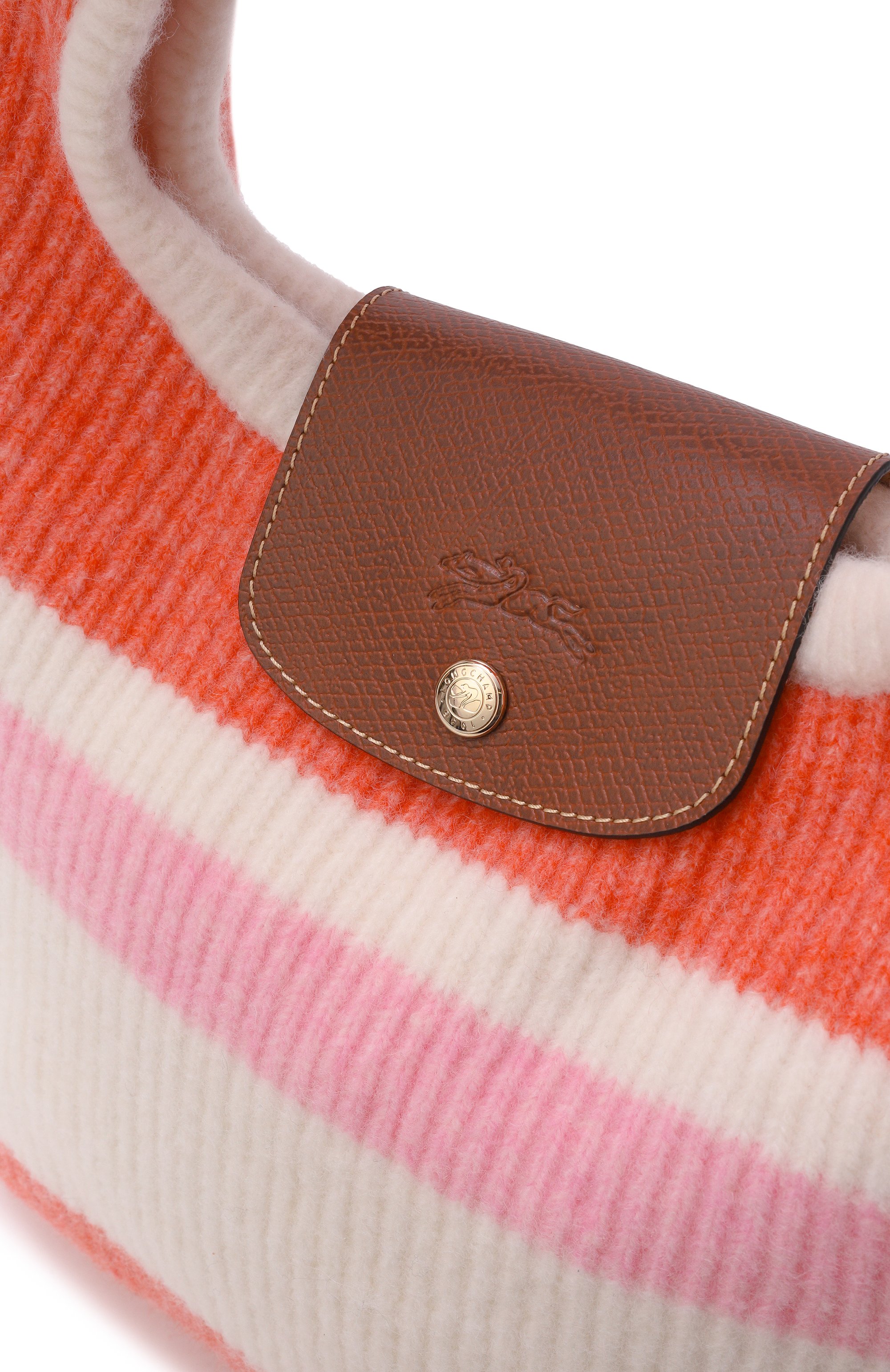 Сумка le pliage cocooning medium LONGCHAMP розового цвета по цене 59950 руб., арт. 10303HIT/HIT, фото 6 Сумка le pliage cocooning medium LONGCHAMP, арт. 10303HIT/HIT, фото 6