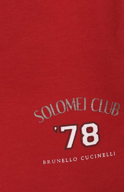 Хлопковые шорты BRUNELLO CUCINELLI, арт. BH827E648B, фото 3