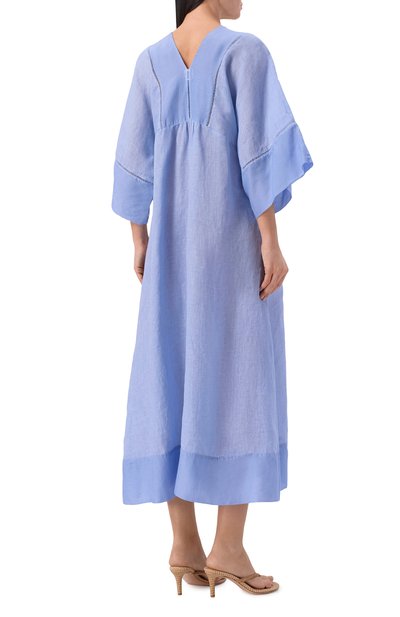 Льняное платье 120% LINO, арт. 33ALIW4PL9/000G451, фото 3