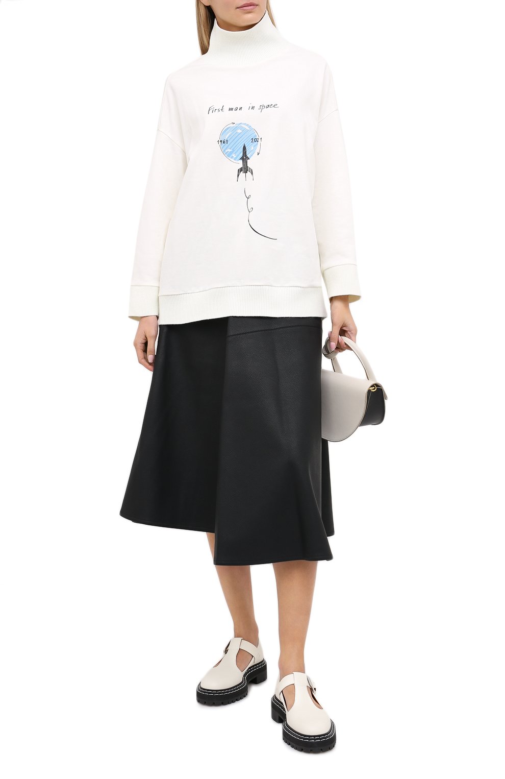 Хлопковый свитшот VIKA GAZINSKAYA, арт. FW20-1283, фото 2