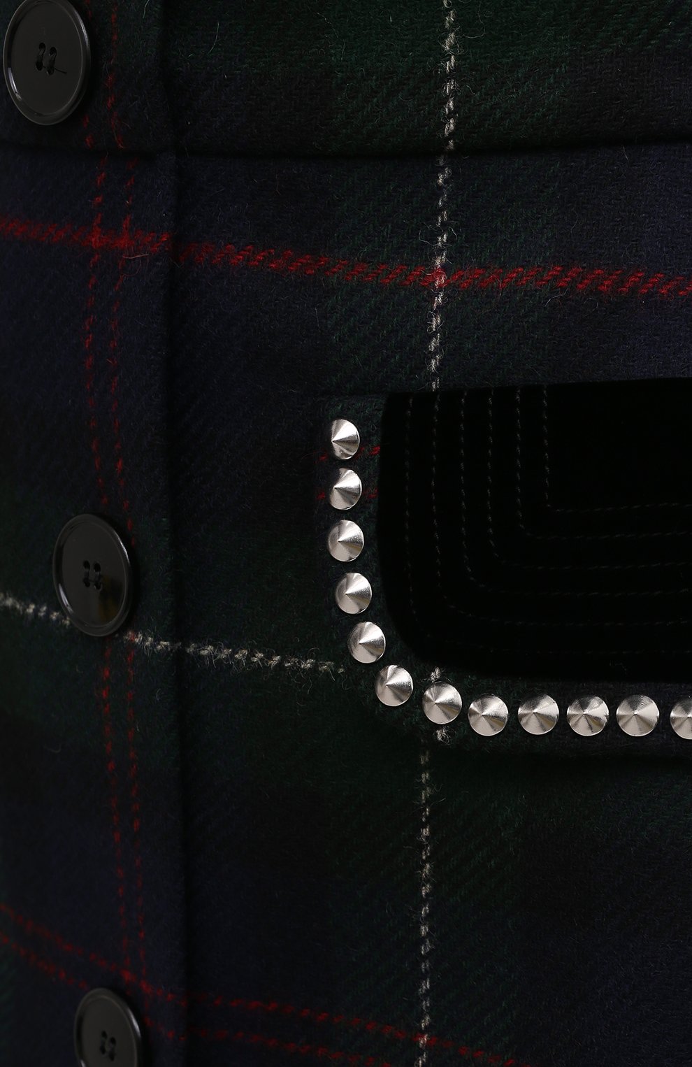 Шерстяная юбка MIU MIU, арт. MG1696-1Z3N-F0008, фото 5