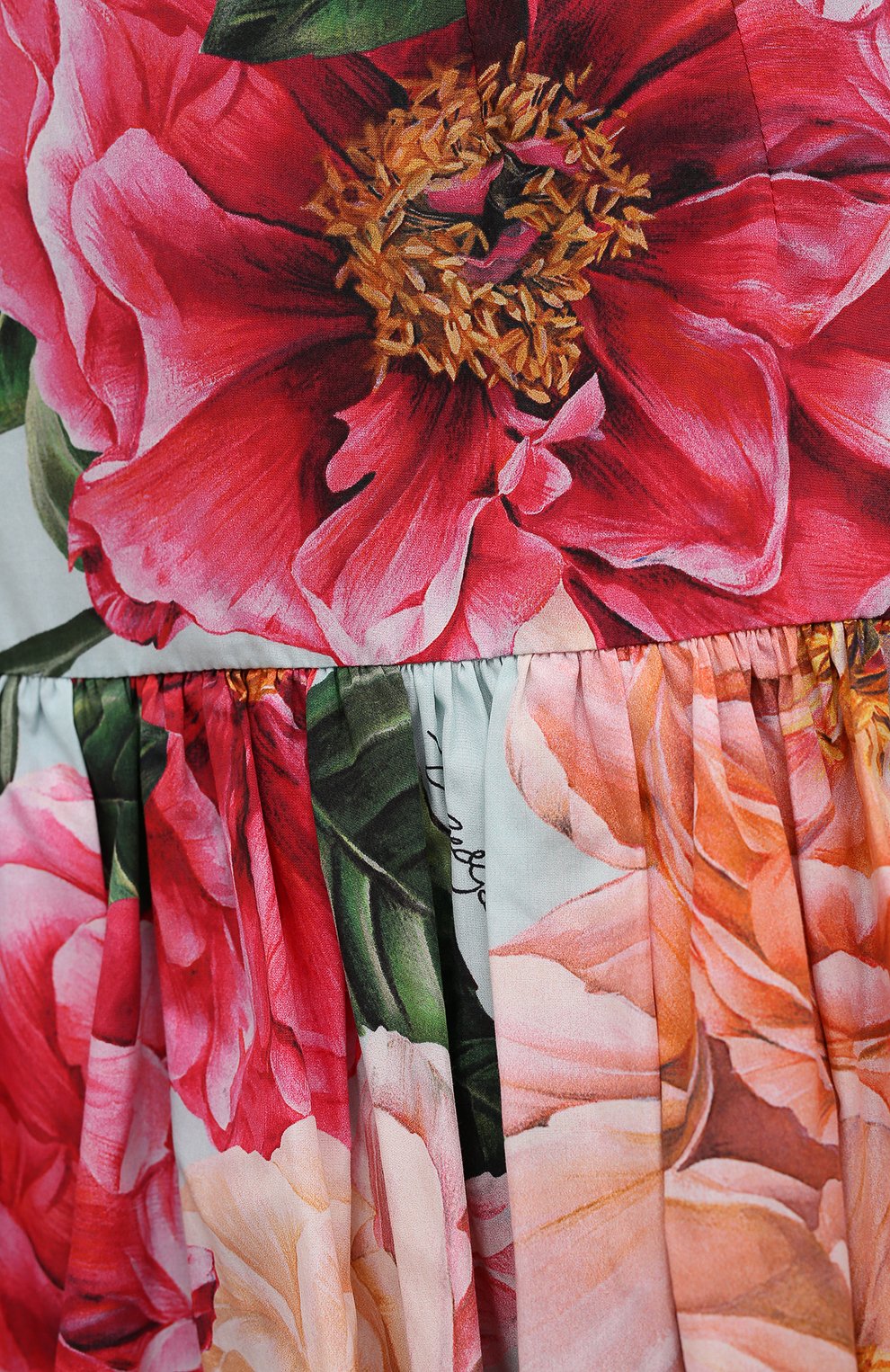 Хлопковая юбка DOLCE & GABBANA, арт. F4BI3T/HS5H9, фото 5