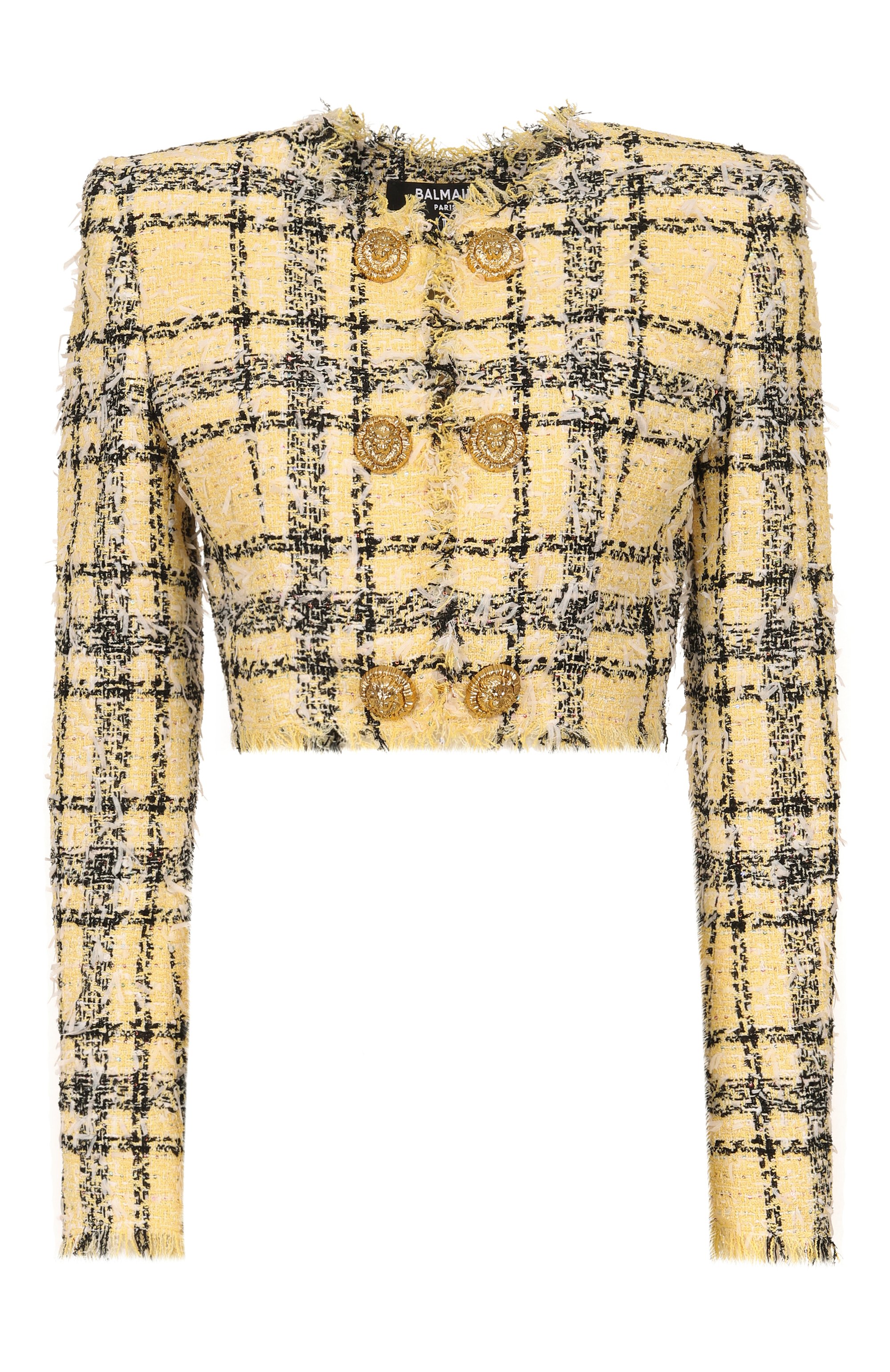 Твидовый жакет BALMAIN, арт. GF1SD280/XL73,  фото 1