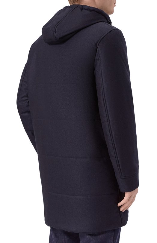 Парка из шерсти и кашемира Andrea Campagna M0D.IMPERAT0/321014GQ Серый  M0D.IMPERAT0/321014GQ Фото 4