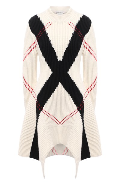 Женское шерстяное платье ALEXANDER MCQUEEN, арт. 641866/Q1ARG