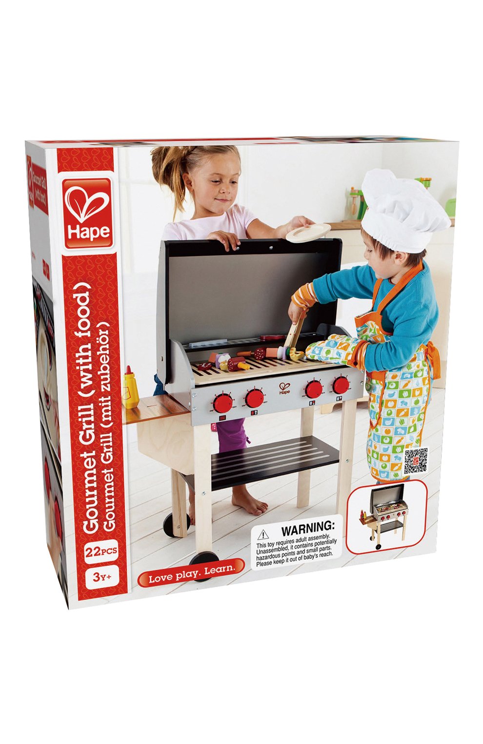 Игровой набор гриль с едой HAPE, арт. E3127_HP, фото 1