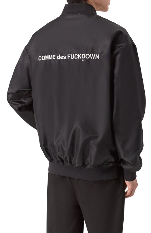 Бомбер Comme des Fuckdown CFABM02047 Чёрный  CFABM02047 Фото 4