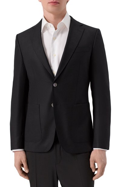 Шерстяной пиджак BOSS, арт. 50545880, фото 5