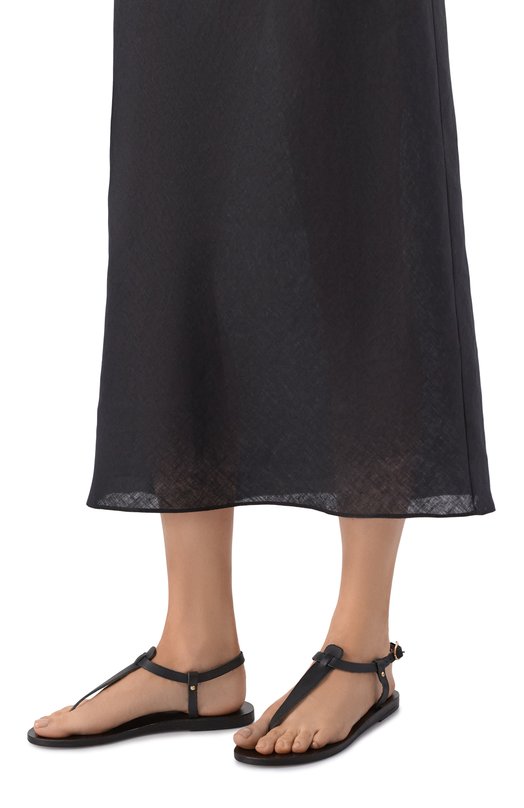 Кожаные сандалии Lito Ancient Greek Sandals LIT0/VACHETTA Чёрный  LIT0/VACHETTA Фото 2