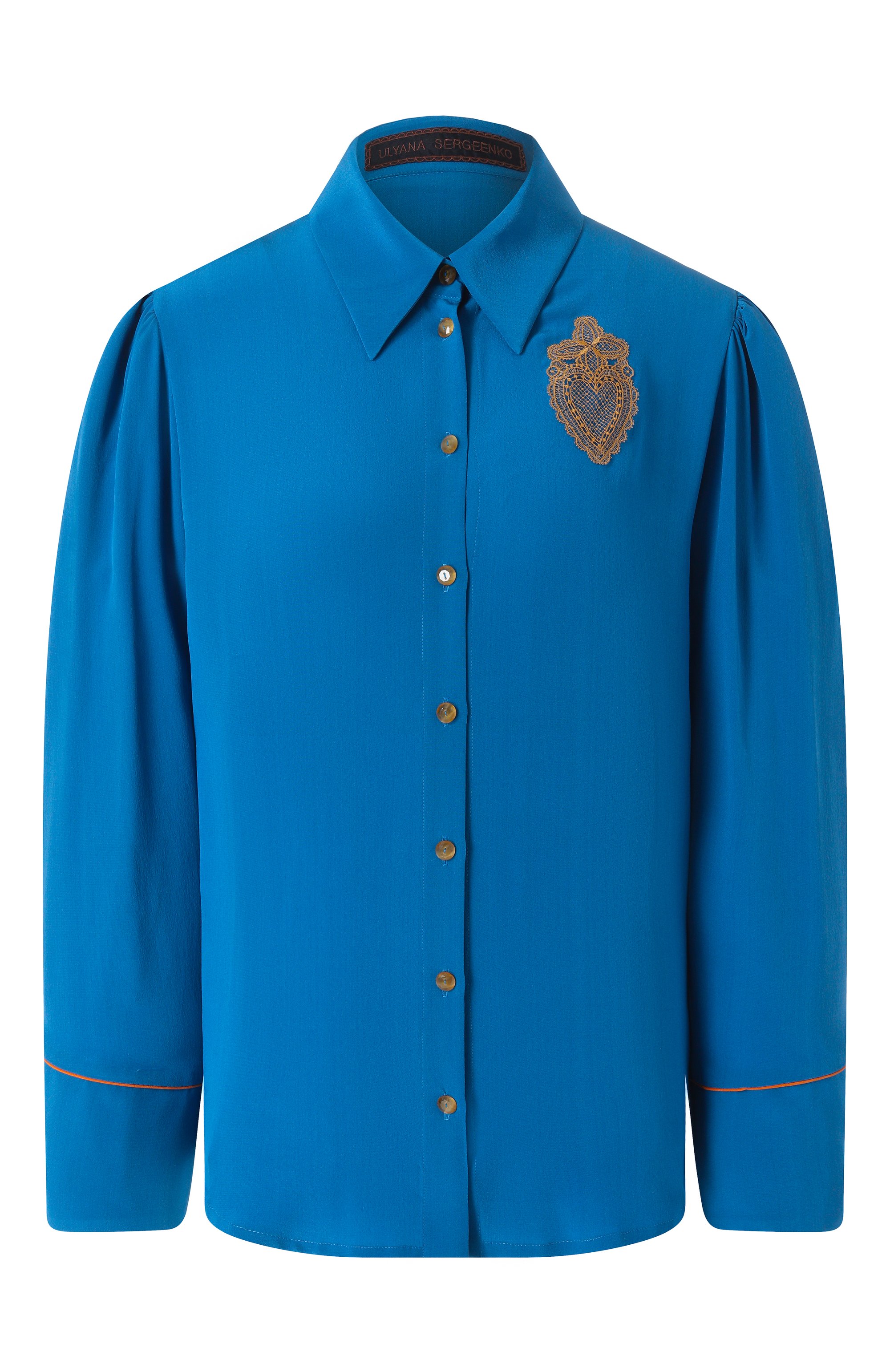 Шелковая блузка ULYANA SERGEENKO, арт. CMA001FW24RESORT 1864Т24, фото 1