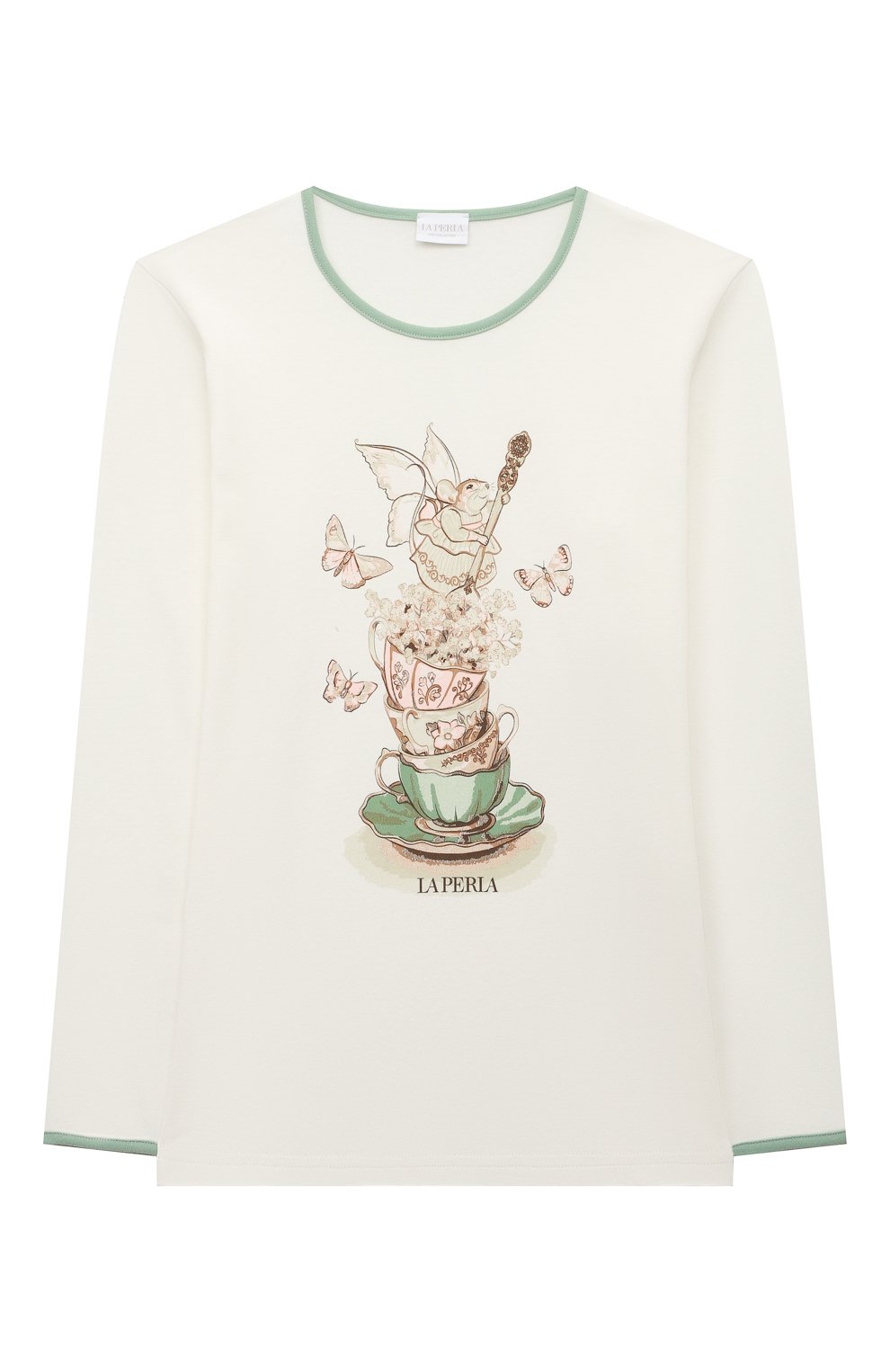 Хлопковая пижама LA PERLA, арт. 54241/2A-6A, фото 2