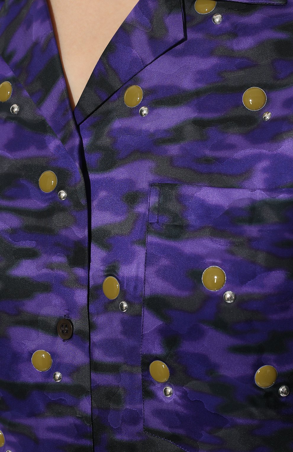 Рубашка из вискозы DRIES VAN NOTEN, арт. 221-030779-4043, фото 5