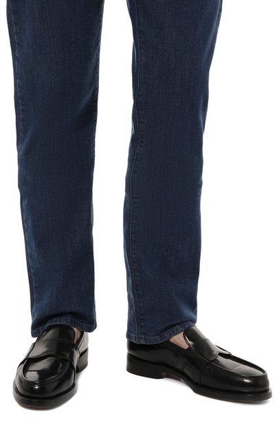 Кожаные лоферы quentin SANTONI, арт. MCQU18521PB1HVVD, фото 3