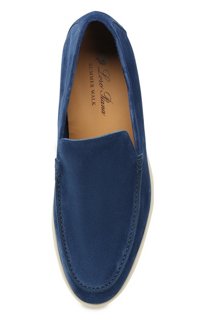 Замшевые лоферы summer walk LORO PIANA, арт. FAE8124, фото 5