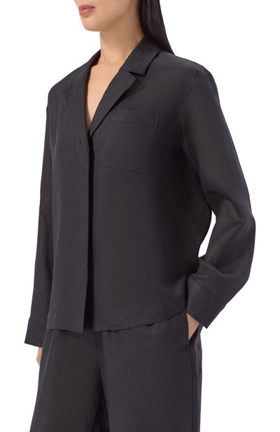 Льняная рубашка 12 STOREEZ, арт. 137702, фото 3