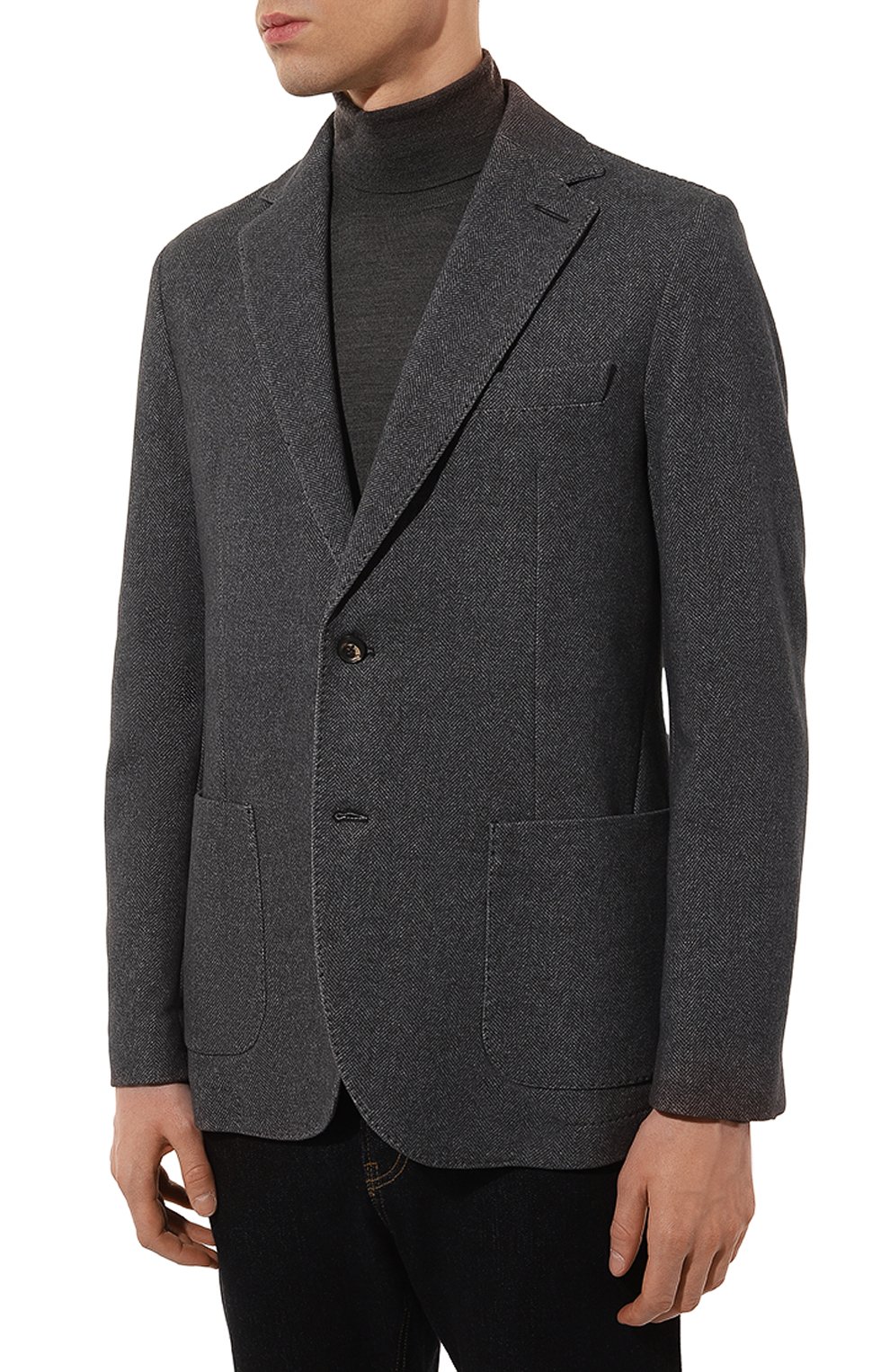 Хлопковый пиджак CIRCOLO 1901, арт. CN4569, фото 5