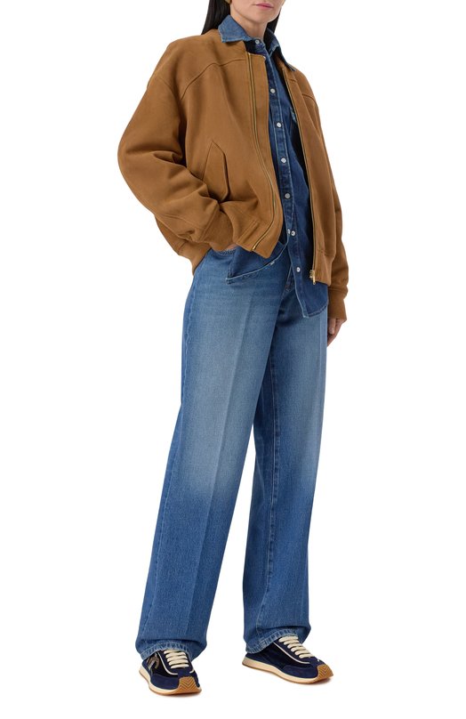 Комбинированные кроссовки DG Cushion Dolce & Gabbana CK2288/A6N32 Синий  CK2288/A6N32 Фото 2