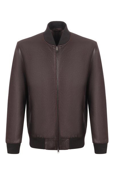 Мужской кожаный бомбер BRIONI, арт. PLAD0L/PD708
