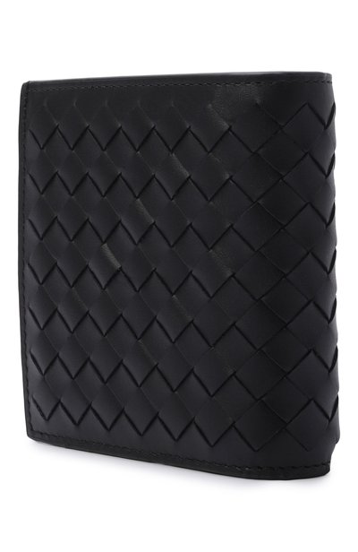 Кожаное портмоне BOTTEGA VENETA черного цвета по цене 69350 руб., арт. 222338/V47W1, фото 2 Кожаное портмоне BOTTEGA VENETA, арт. 222338/V47W1, фото 2
