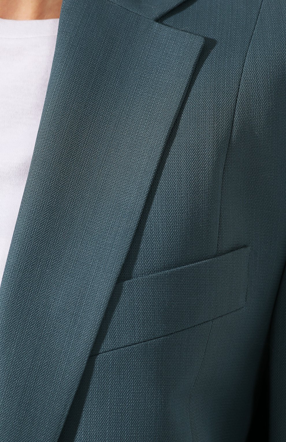 Жакет ACNE STUDIOS голубого цвета по цене 51300 руб., арт. AH0044, фото 5 Жакет ACNE STUDIOS, арт. AH0044, фото 5