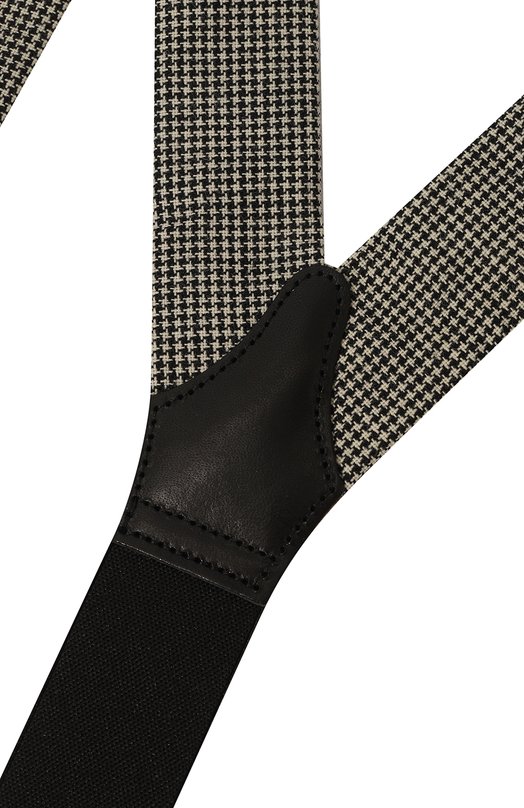 Вельветовые подтяжки Albert Thurston 20 2IN1 Чёрно-белый  20 2IN1 Фото 3