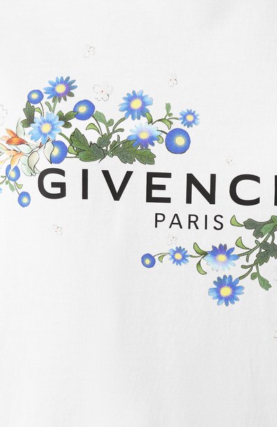 Хлопковая футболка GIVENCHY, арт. BW70753Z39, фото 5