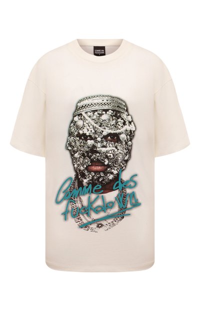 Хлопковая футболка COMME DES FUCKDOWN, арт. CFABW01182, фото 1