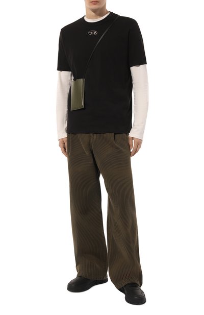 Хлопковая футболка DIESEL, арт. A09864/0HERS, фото 2