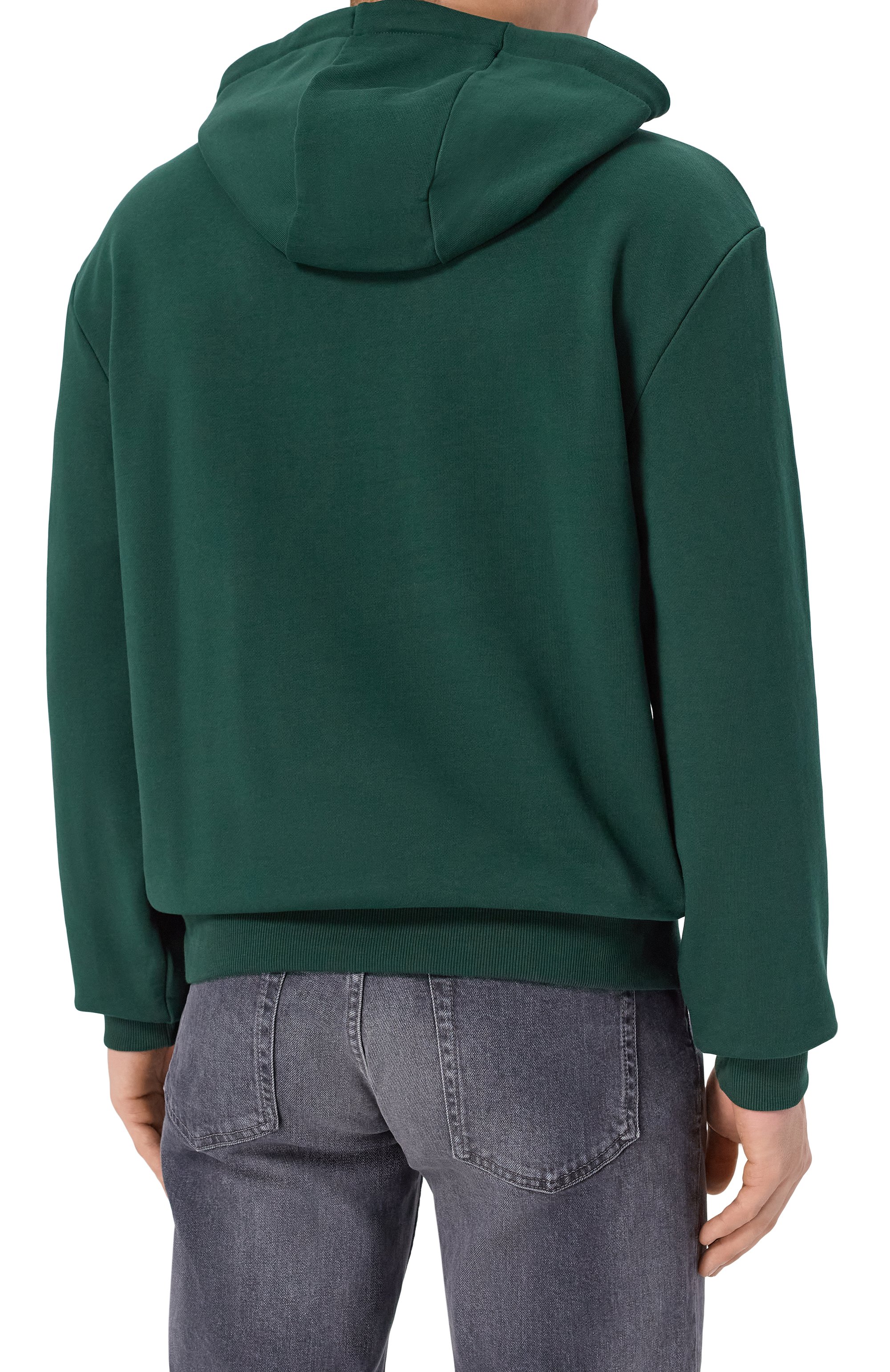 Хлопковое худи HUGO, арт. 50486478, фото 4