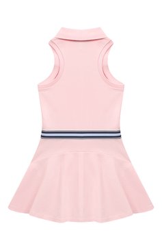 Детское хлопковое платье POLO RALPH LAUREN розового цвета, арт. 313862342 | Фото 2 (Материал внешний: Хлопок; Девочки Кросс-КТ: Платье-одежда; Случай: Повседневный; Драгоценные камни: Проставлено; Материал сплава: Проставлено; Рукава: Без рукавов; Ростовка од�ежда: 12 лет | 152 см, 9 лет | 134 см, 8 лет | 128 см, 13 - 15 лет | 158 см)
