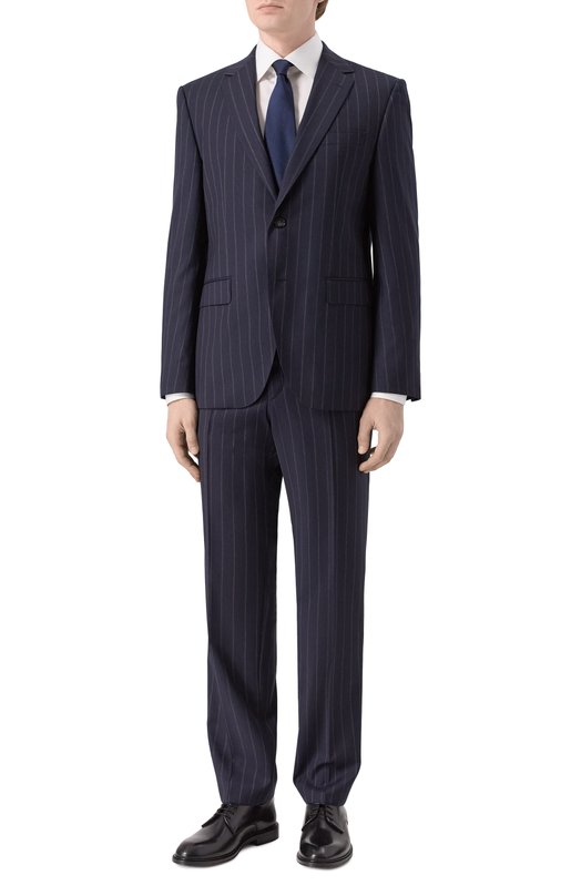 Шерстяной костюм BOSS 50561835 Синий 50561835
