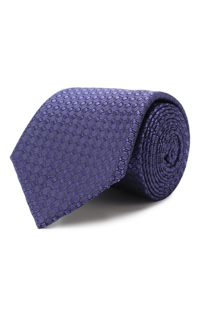 Мужской шелковый галстук CANALI, арт. 18/HJ02289