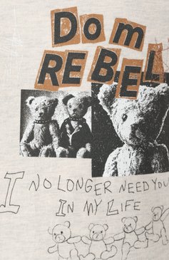 Мужская хлопковая футболка DOMREBEL кремового �цвета, арт. STUFFY/T-SHIRT | Фото 6 (Драгоценные камни: Проставлено; Длина (для топов): Стандартные; Материал сплава: Проставлено; Рукава: Короткие; Стили: Гранж, Кэжуэл; Принт: С принтом; Материал внешний: Хлопок; Кросс-КТ: Джерси; Мужское Кросс-КТ: Футболка-одежда)