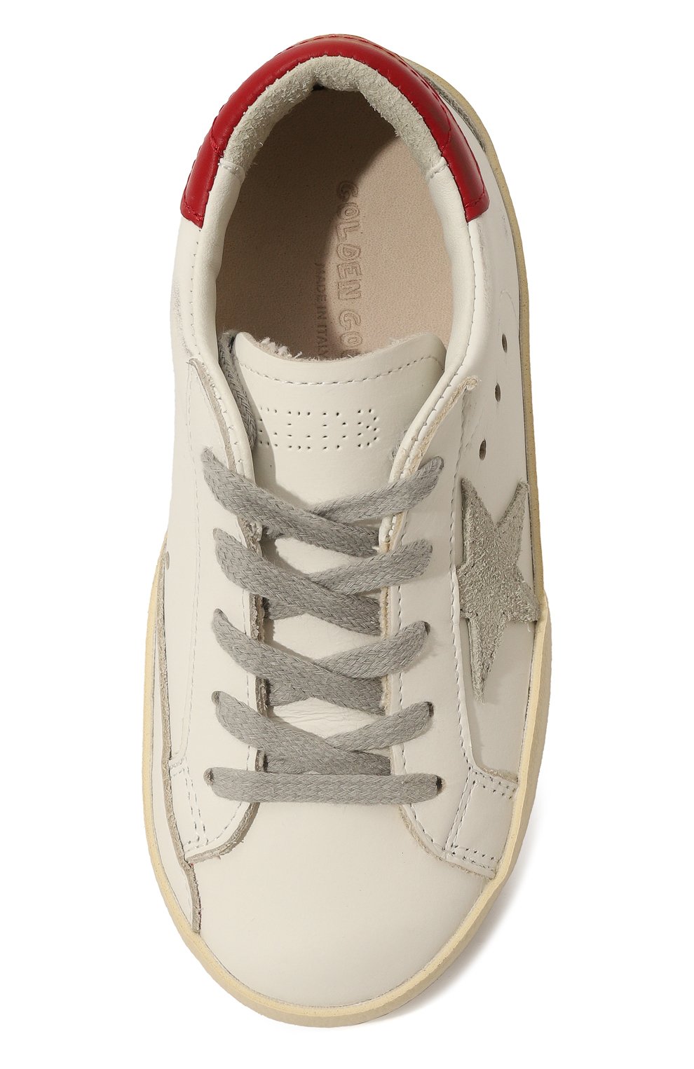 Кожаные кеды super-star GOLDEN GOOSE DELUXE BRAND, арт. GJF00102.F004338, фото 4