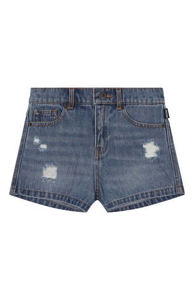 Джинсовые шорты MOSCHINO, арт. HDQ010/L0E35/4-8