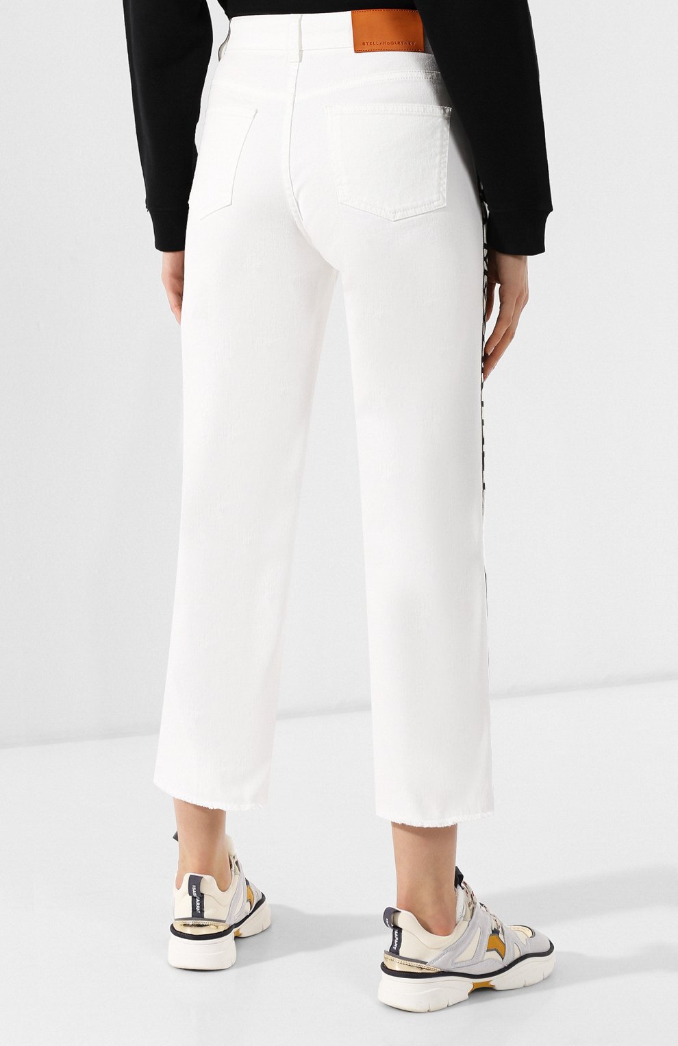 Джинсы с логотипом бренда STELLA MCCARTNEY, арт. 475195/SMH28, фото 4