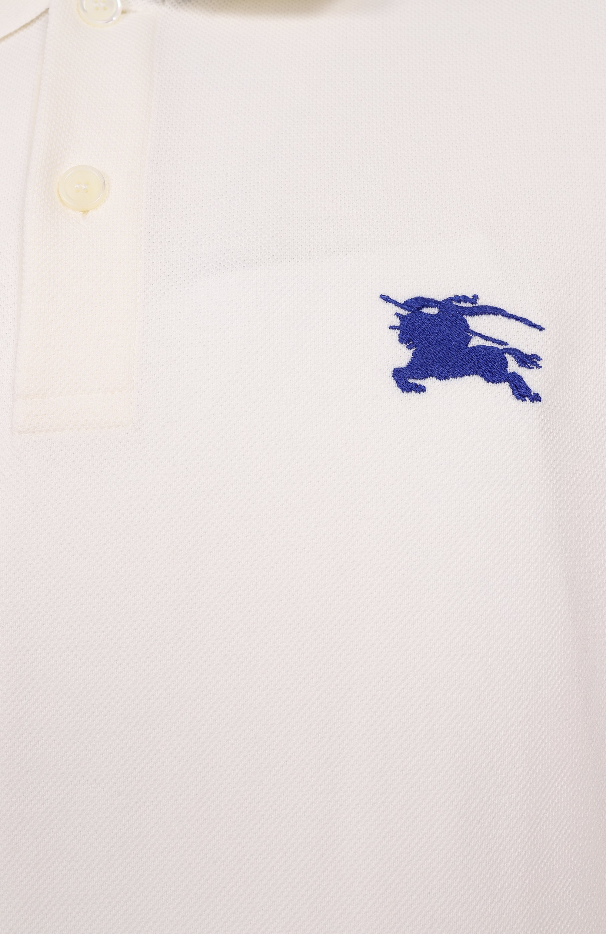 Хлопковое поло BURBERRY, арт. 8107451, фото 6