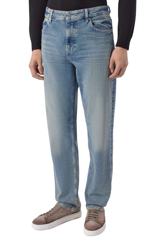 Джинсы Relaxed  BOSS 50557373 Голубой  50557373 Фото 3