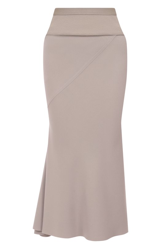 Комбинированная юбка Rick Owens RP02E4332/HY Серый RP02E4332/HY