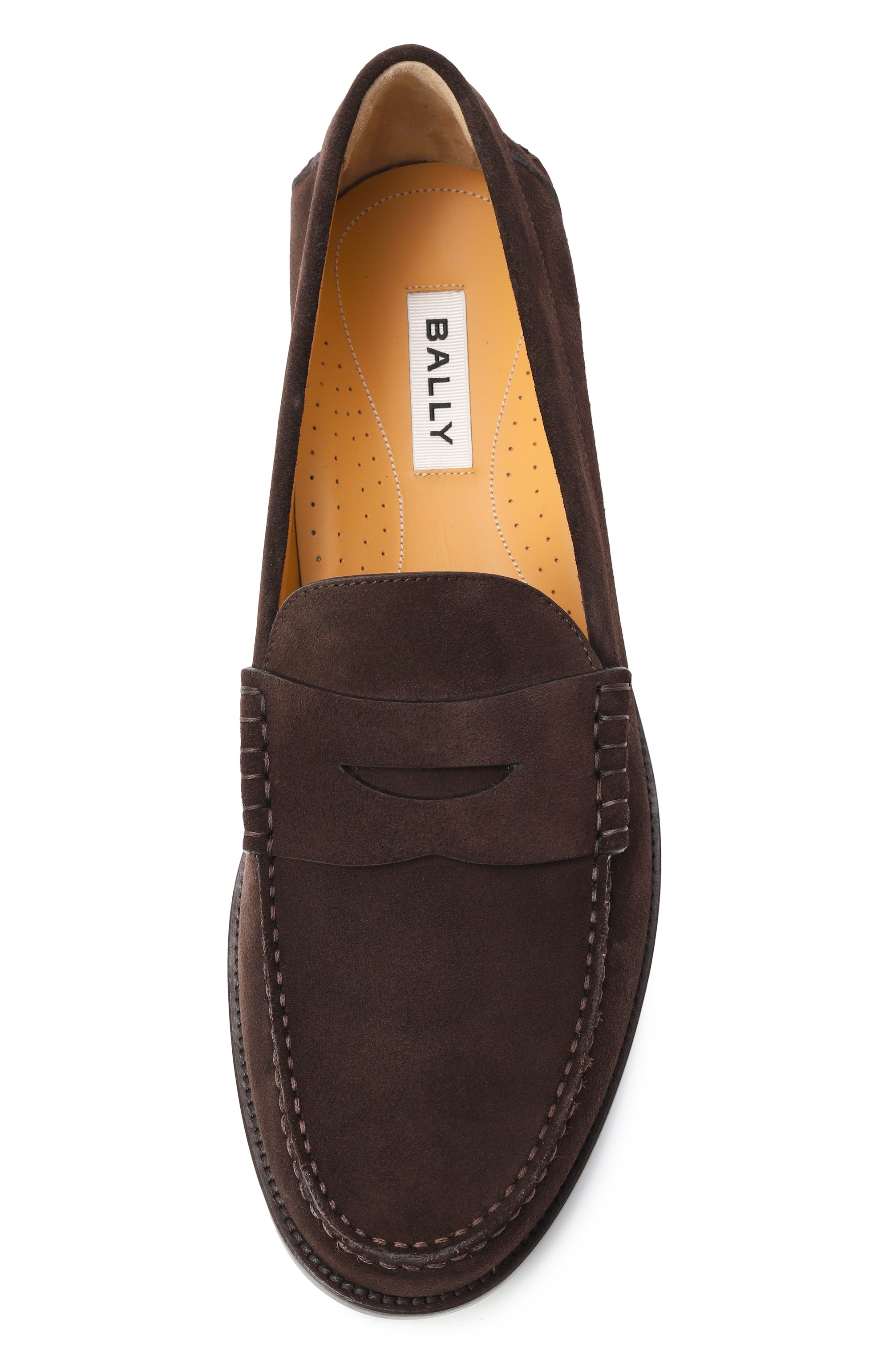 Замшевые пенни-лоферы charlex BALLY, арт. MSF0HA/SU036, фото 6