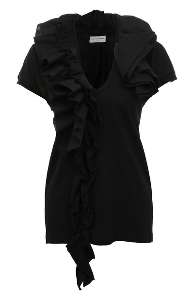 Женский хлопковый топ DRIES VAN NOTEN, арт. 231-031163-6623